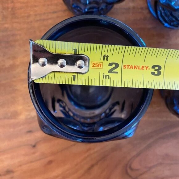 Blue Skull Drinking Glasses Set of 4 - Picture 9 of 9